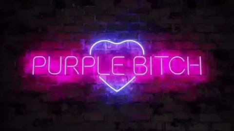 Threesome: Little Angel & Purple Bitch - First Time