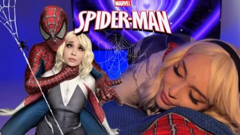 Spiderman and Gwen - Zymphia Sex Play
