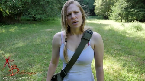 Xev Bellringer Blowjob - Outdoor Water Thirst Trap