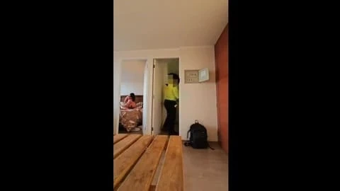 Naughty Girl Sex with Electrician in Apartment