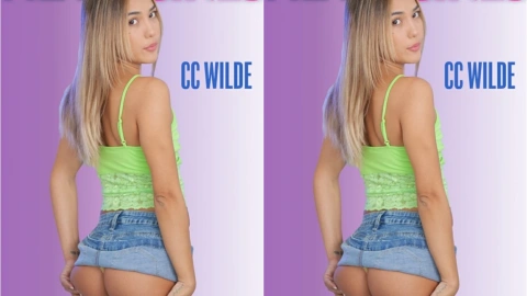 Slutty Little Latina Spinner CC Wilde Earns A Cum Covered Pussy In Her First POV Fuck