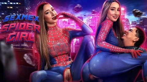 Spidergirl fun: Captivating web-themed play